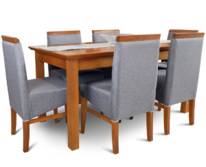 Mesa Tradición con 6 Sillas Xanaes Shot