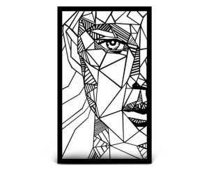 Cuadro Rostro Vertical