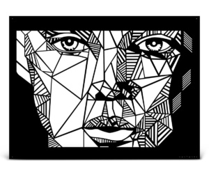 Cuadro Rostro Horizontal