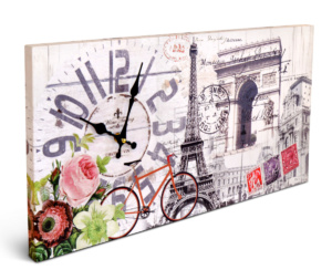 Cuadro Reloj Horizontal Chateau