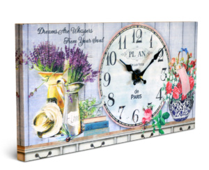 Cuadro Reloj Horizontal Plan