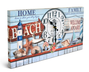 Cuadro Reloj Horizontal Home