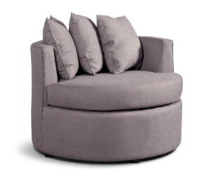 Sillón Redondo Cocó Sunny - Perla