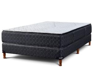Conjunto Sommier Century 140 x 190 x 30