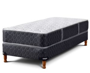 Conjunto Sommier Design 80 x 190 x 22