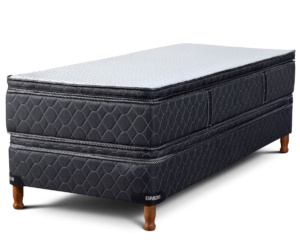 Conjunto Sommier Emperador 90 x 190 x 34