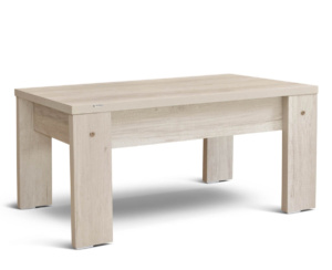 Mesa Doppia tapa de madera