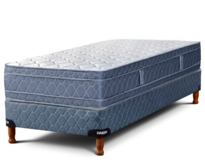 Conjunto Sommier Intense Resortes 90 x 190 x 26