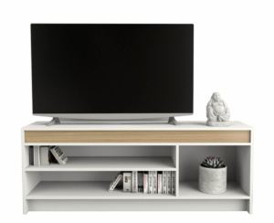 Mesa de TV con estante