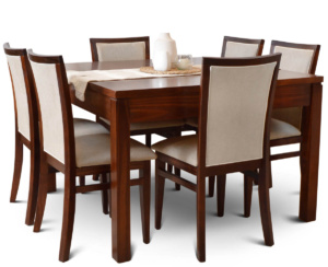 Mesa Euro Cuadrada + 6 Sillas Murcia Shot