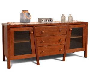 Vajillero Murano puertas con vidrio