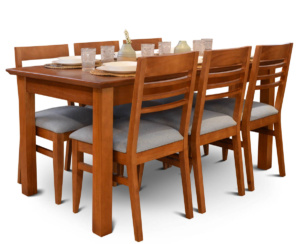 Mesa Tradición + 6 Sillas Konci Shot