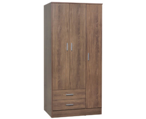 Placard Tana Eco 3 puertas 2 cajones