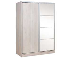 Placard Murano 140 puertas corredizas con espejo