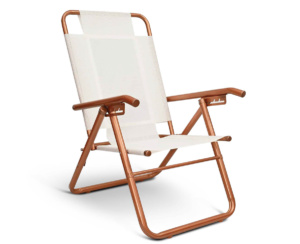 Reposera Plegable 5 Posiciones Aluminio