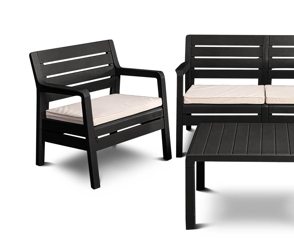 Living Paris Set 2 1-1-2-Mesa Espácity