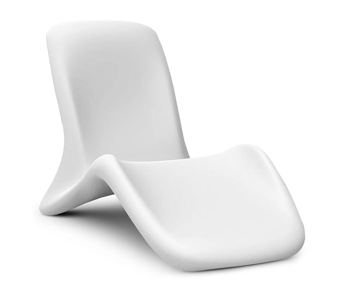 Reposera Fluid flotante y apilable Espácity