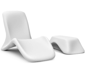 Reposera + Mesa Fluid