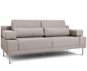 Sillón Verona Tapizado Aspen - Arena