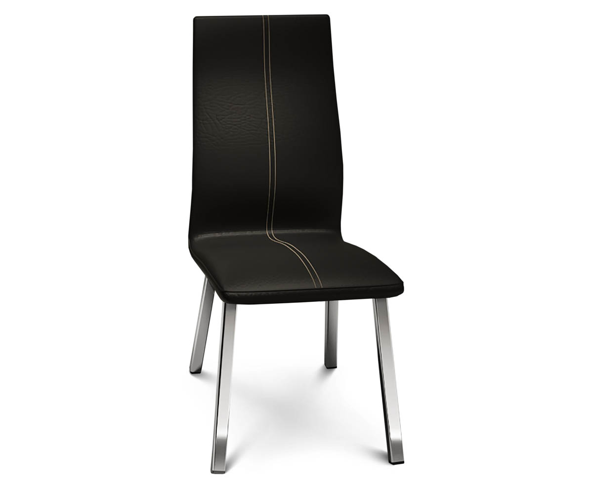 Silla Bari Cromada Denver Espácity