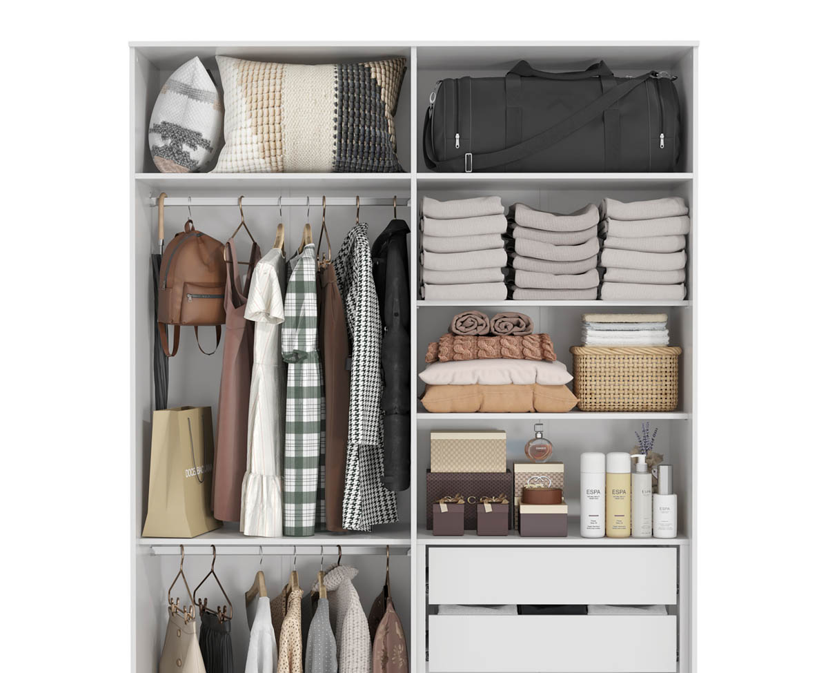 Ropero 4 Puertas Espácity