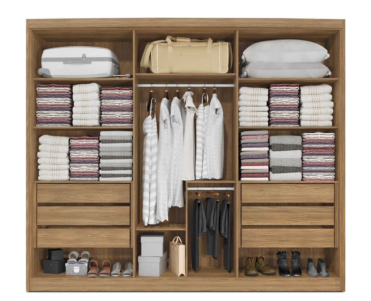 Ropero 6 Puertas Espácity