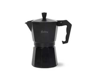 Cafetera Total Black Italiana 6 tazas