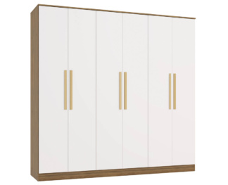 Placard 6 Puertas 4 cajones