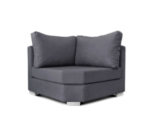 Módulo Esquina Sillón Esquinero Virginia Sunny - Onyx