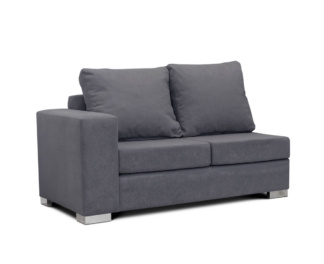 Módulo 2 Cuerpos Sillón Esquinero Virginia Sunny - Onyx