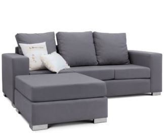 Sillón Virginia 3 Cuerpos + Banqueta Virginia Sunny
