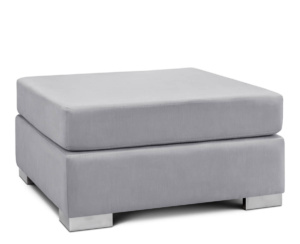 Banqueta Cuadrada con almohadón Virginia Sunny