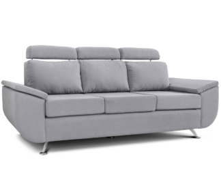 Sillón Berlín 3 Cuerpos Sunny - Perla