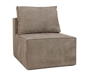 Módulo 1 Cuerpo Sillón Toronto sin Apoyabrazos Million - Mustang