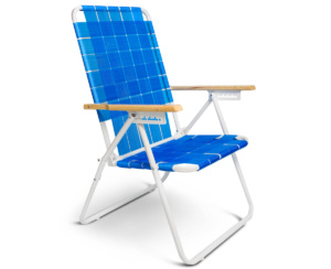 Reposera Plegable 5 Posiciones Caño Acero