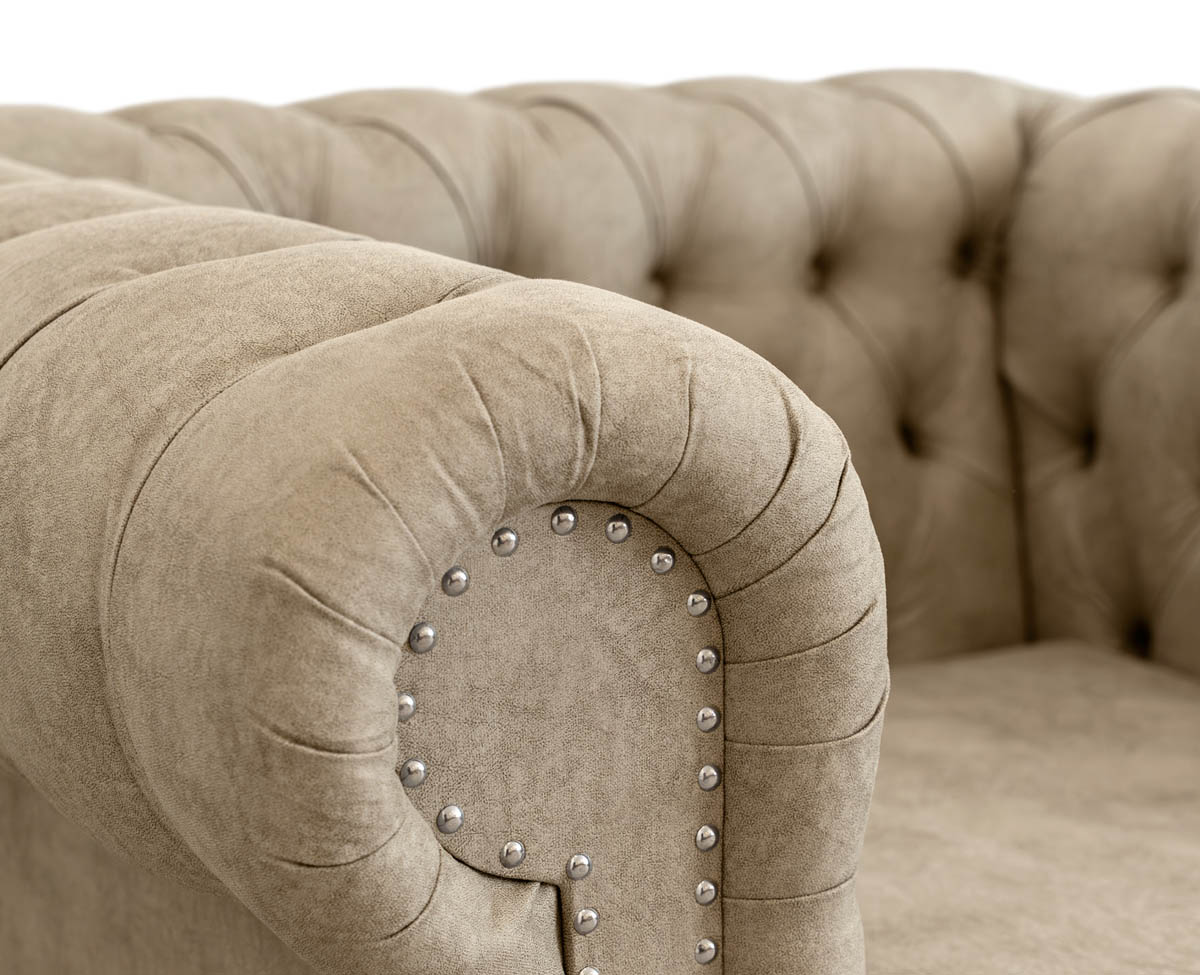 Sillón Chesterfield 1 Cuerpo Cuerotex Espácity