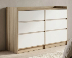 Chiffonier 4 Cajones 2 Puertas