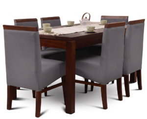 Mesa Euro + 6 Sillas Xanaes Sunny