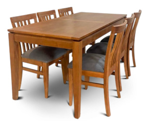 Mesa Murano + 6 sillas Varilladas Sunny