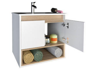 Vanitory con bacha 60 cm