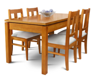 Mesa Euro + 4 Sillas Euro Inka